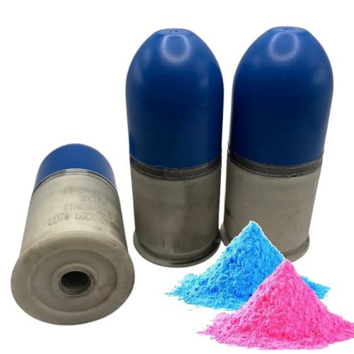 40mm Gender Reveal Chalk Rounds