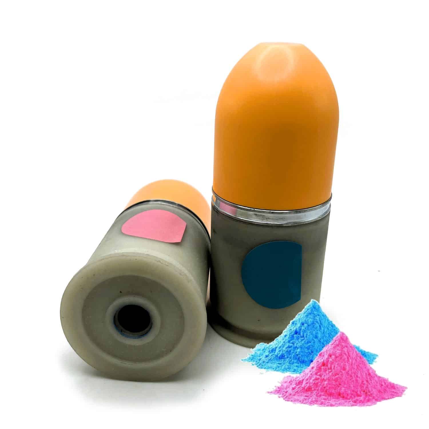 40mm Gender Reveal Chalk Rounds